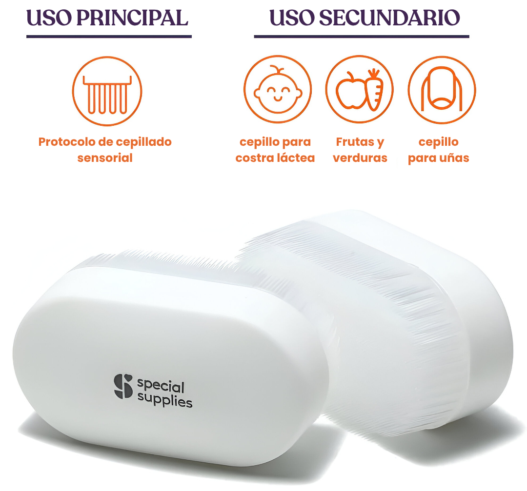 Cepillos Sensoriales Terapeuticos - Diseño Wilbarger