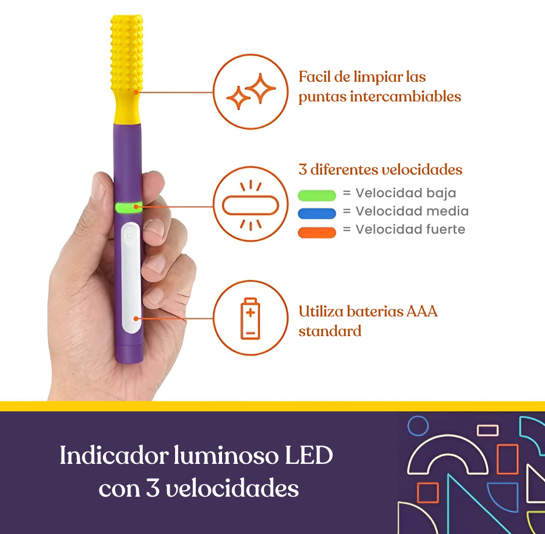 Kit de Estimulacion Oral con Vibración BUZZ BUDDY 