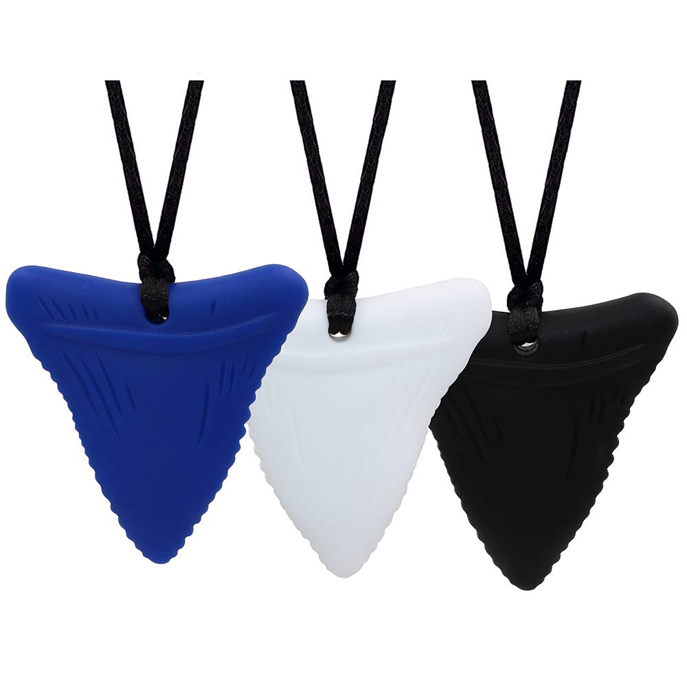 Collar Mordillo en Forma de Diente de Tiburon - Hoaisun